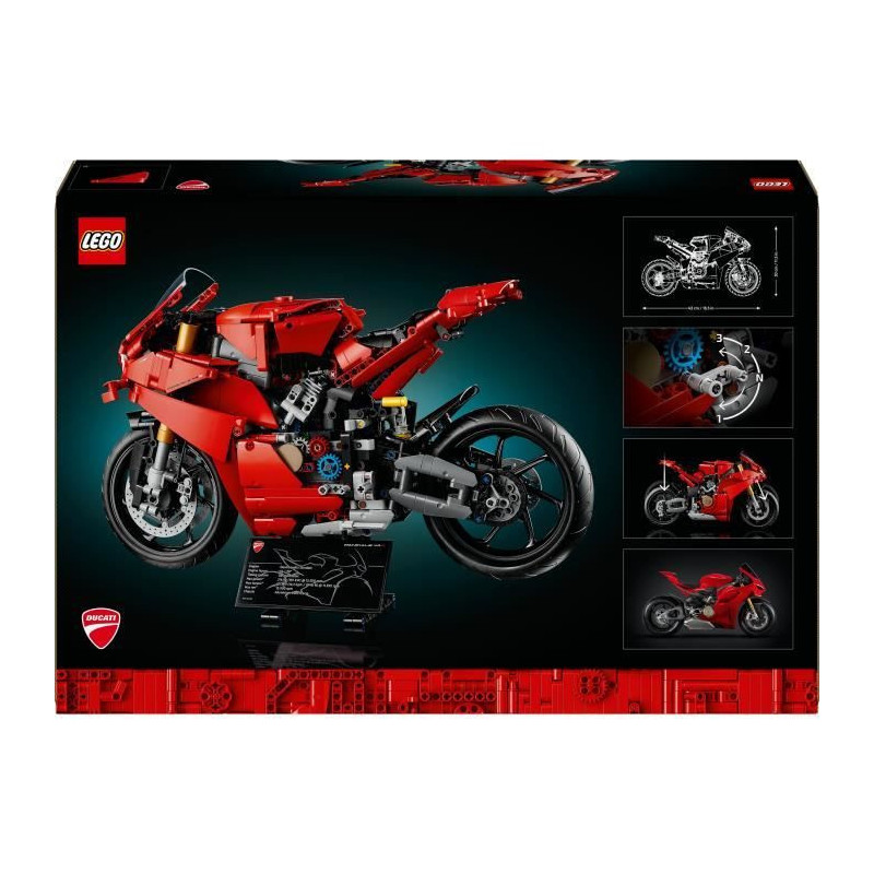LEGO Technic 42202 The Ducati Panigale V4 S Motorcycle - Motorcycle to