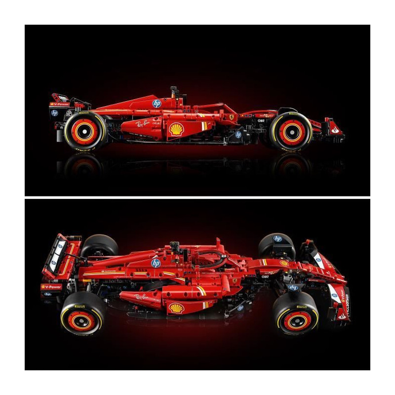 LEGO Technic 42207 F1 Ferrari SF-24 - Collector's car with V6 engine f
