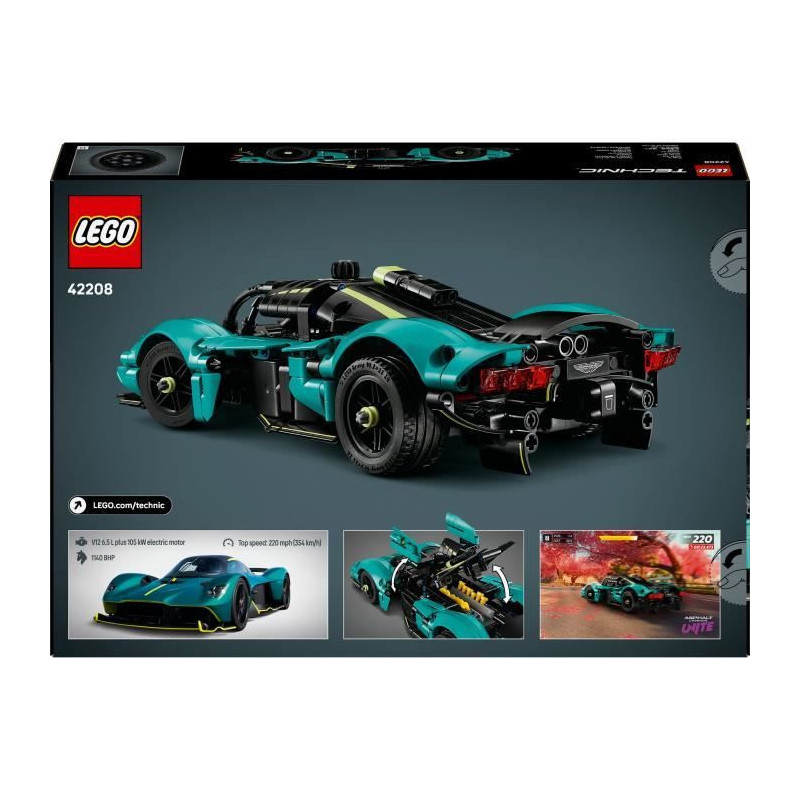 LEGO Technic 42208 Aston Martin Valkyrie - Construction Set for Boys A