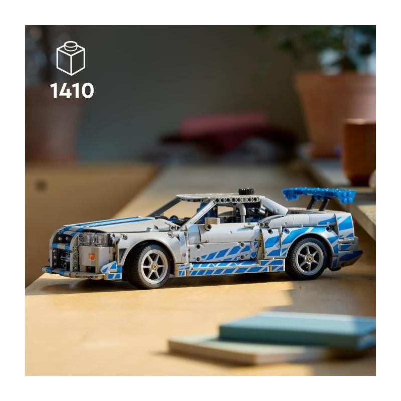 LEGO Technic 42210 Nissan Skyline GT-R (R34) 2 Fast 2 Furious Car - Ad