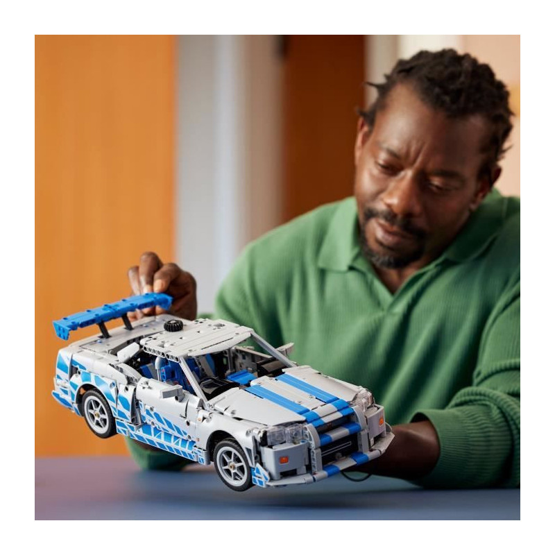 LEGO Technic 42210 Nissan Skyline GT-R (R34) 2 Fast 2 Furious Car - Ad