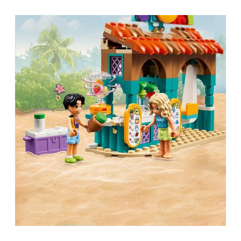 LEGO Friends 42625 Beach Smoothie Bar - Drinks Set for Girls and Boys