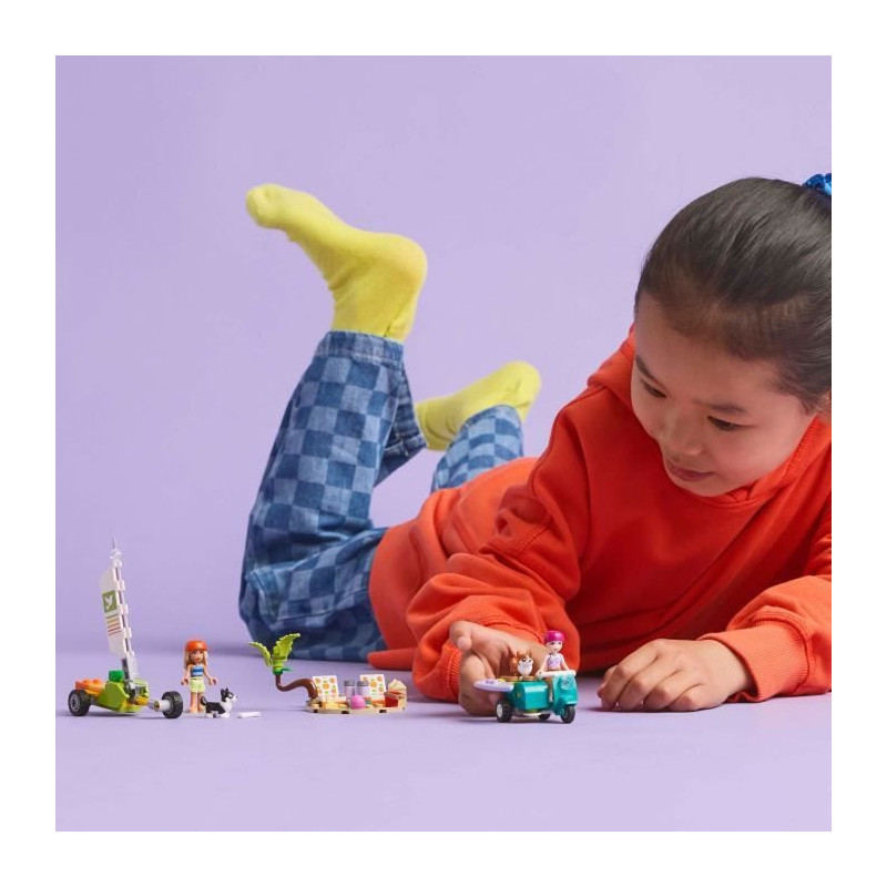 LEGO Friends 42641 Surfing Dogs and Scooter Adventures - Interactive T