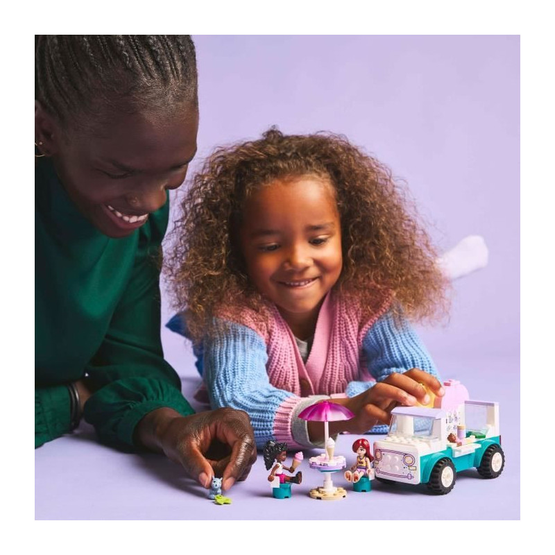 LEGO Friends 42644 Heartlake Ice Cream Truck - Building Toy for Ages 4