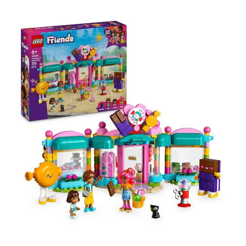 LEGO Friends 42649 Heartlake Candy Shop - Girls' Candy Shop
