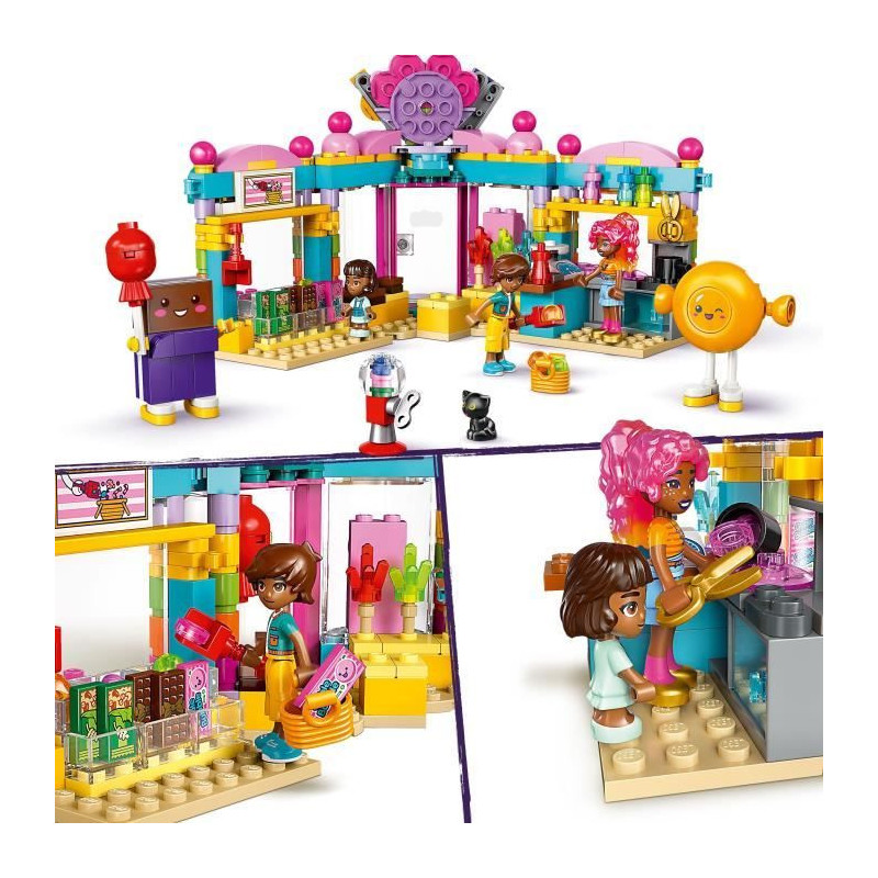 LEGO Friends 42649 Heartlake Candy Shop - Girls' Candy Shop