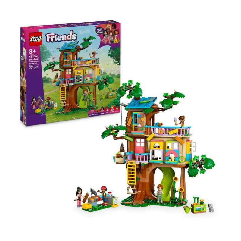 LEGO Friends 42652 Friendship Treehouse - Building Toy for Girls Aged