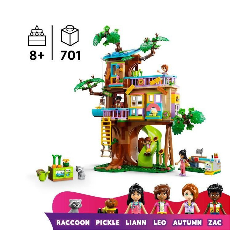LEGO Friends 42652 Friendship Treehouse - Building Toy for Girls Aged