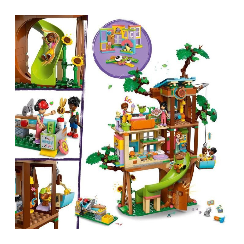 LEGO Friends 42652 Friendship Treehouse - Building Toy for Girls Aged