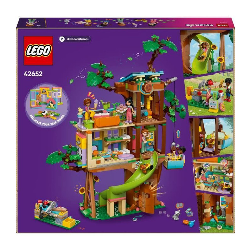 LEGO Friends 42652 Friendship Treehouse - Building Toy for Girls Aged