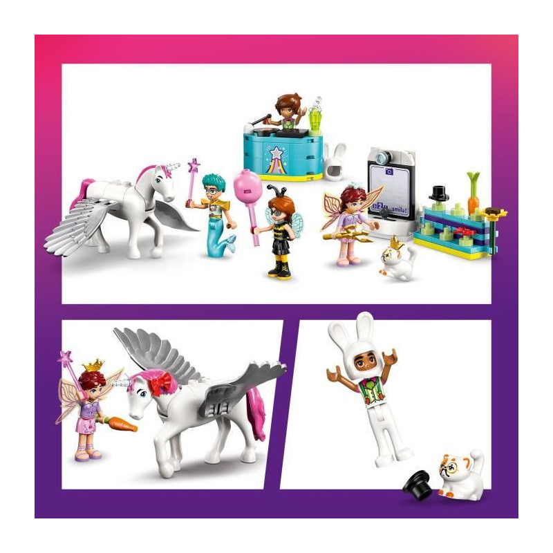 LEGO Friends 42661 Unicorn and Fairy Dress-Up Party - Playset for Girl