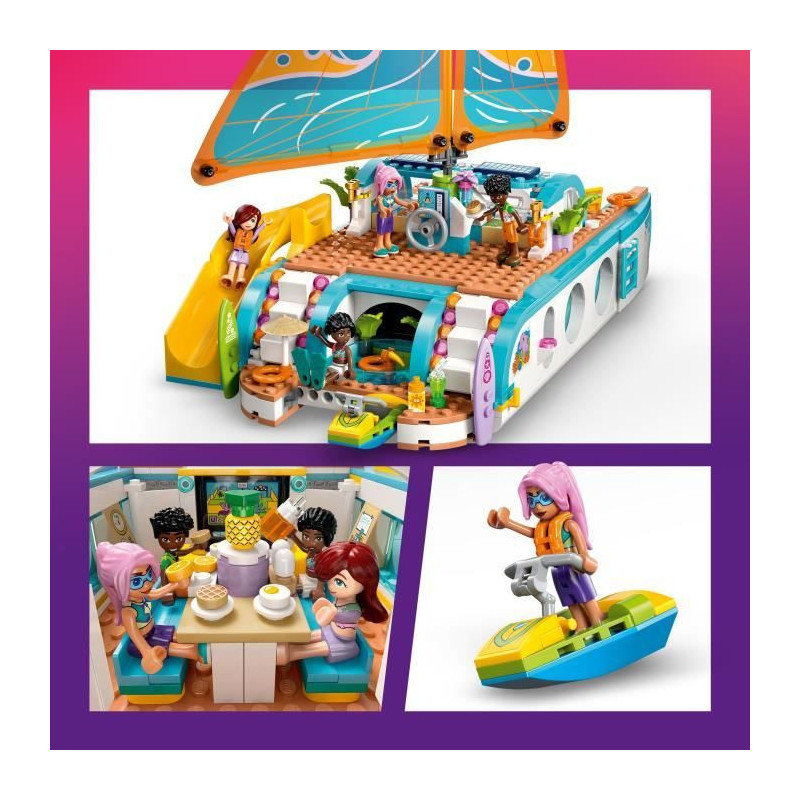 LEGO Friends 42664 Boat Adventure - Creative Playset for Girls Ages 8