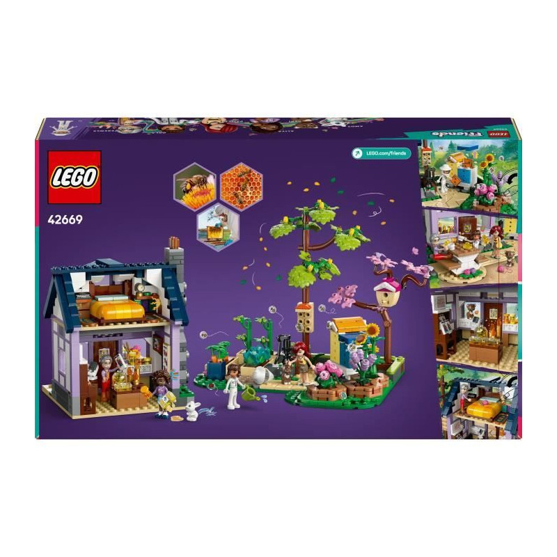LEGO Friends 42669 Beekeeper's House and Flower Garden - Creative Play