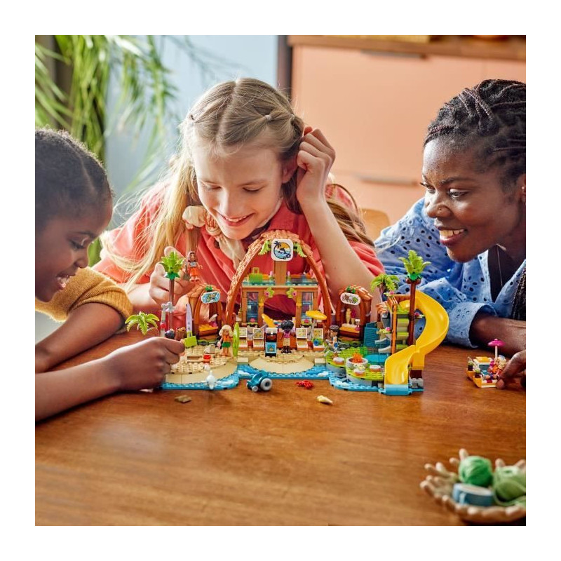 LEGO Friends 42673 Beach Resort Vacation - Building Set for Girls Ages