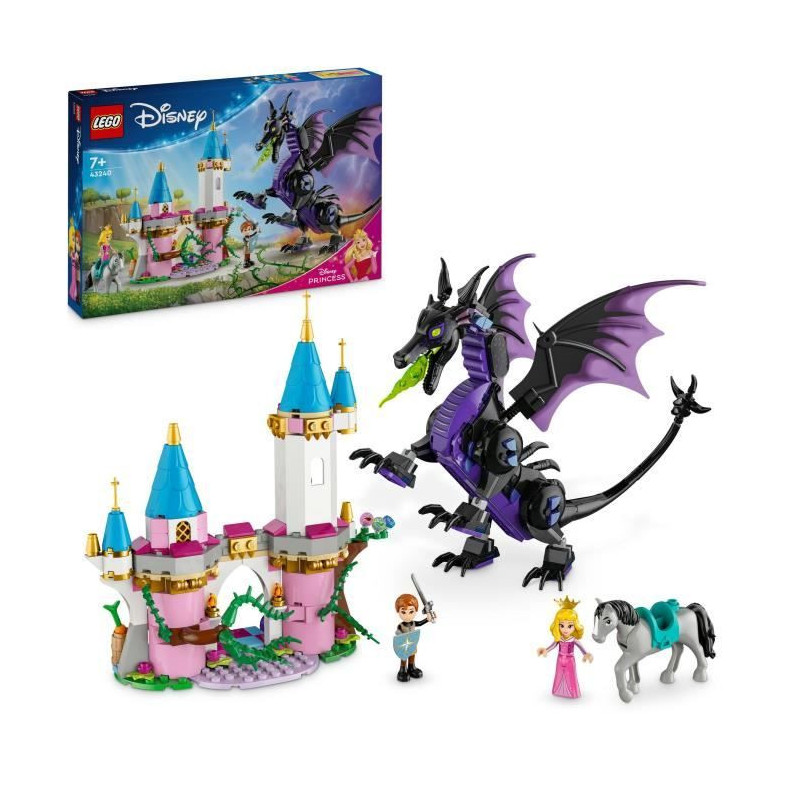LEGO | Disney Princess 43240 Maleficent as a dragon, toy for fans of t