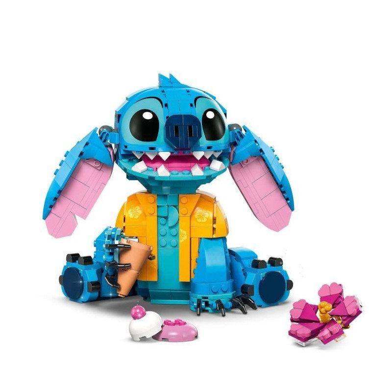 LEGO | Disney 43249 Stitch, Building Set for Kids, Ice Cream Cone and