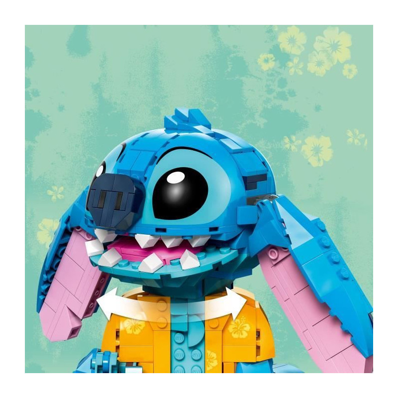 LEGO | Disney 43249 Stitch, Building Set for Kids, Ice Cream Cone and