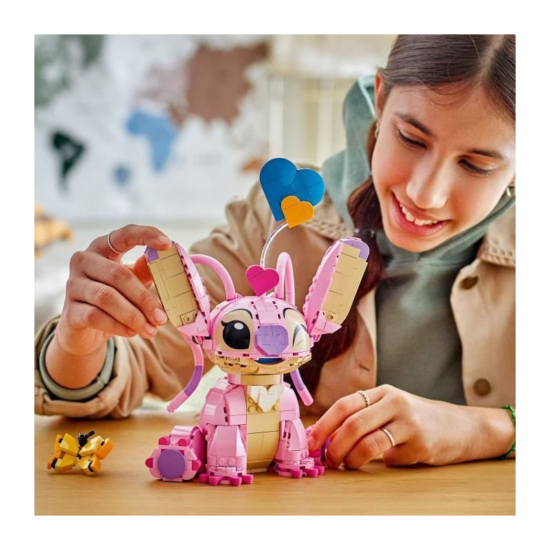 LEGO | Disney 43257 Angel Lilo & Stitch Building Set for Girls or Boys