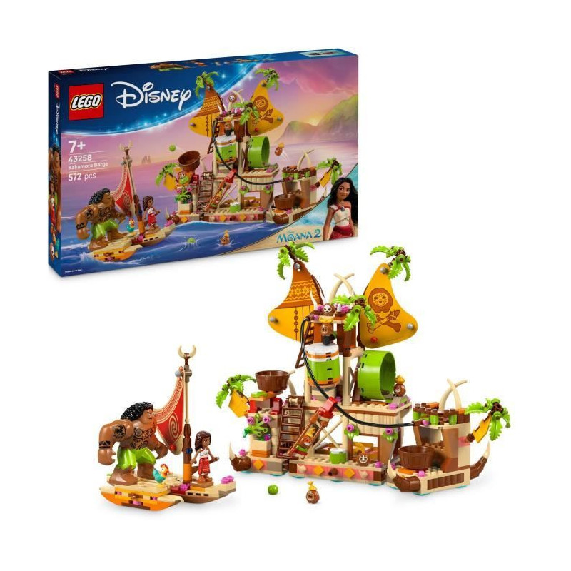 LEGO | Disney Moana 2 43258 The Kakamora Ship - Building Set for Girls