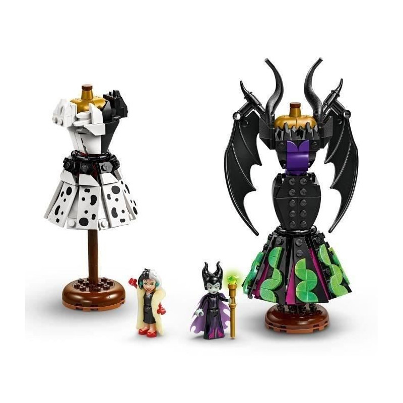 LEGO | Disney Villains 43262 Maleficent and Cruella De Vil Dresses - G
