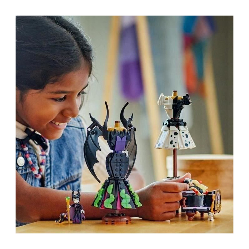 LEGO | Disney Villains 43262 Maleficent and Cruella De Vil Dresses - G