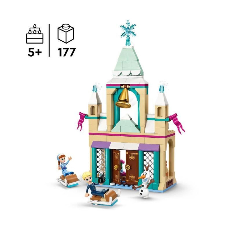 LEGO | Disney Frozen 43265 Arendelle Ice Castle - Creative Play