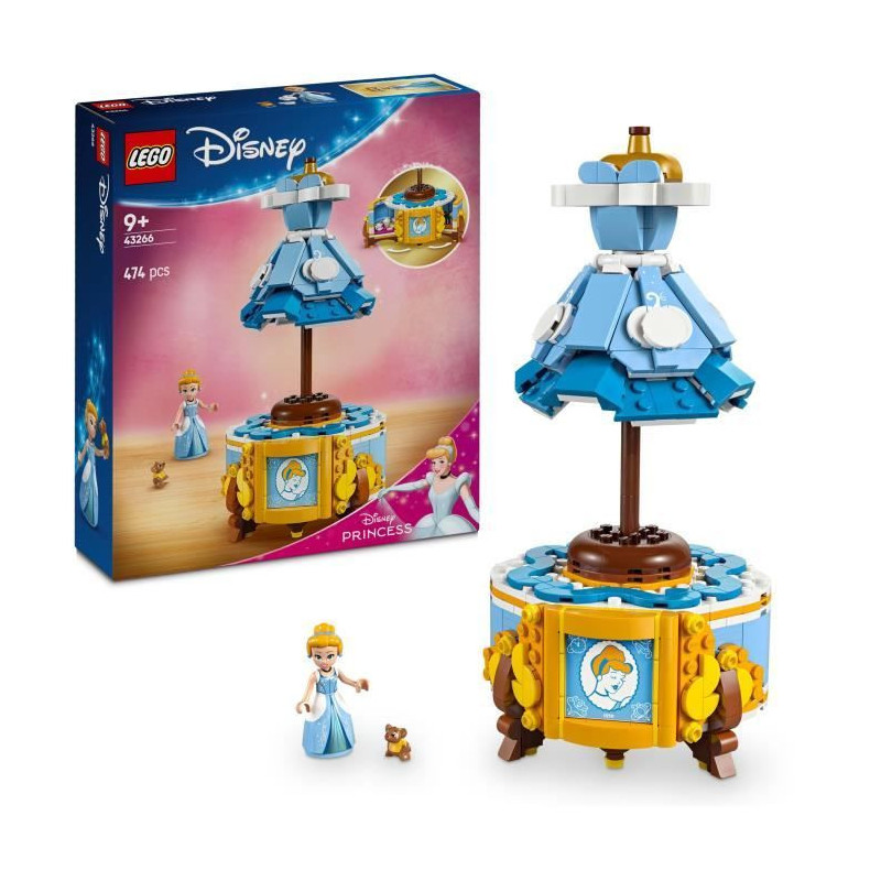LEGO | Disney Princess 43266 Cinderella's Dress - Building Set for Gir