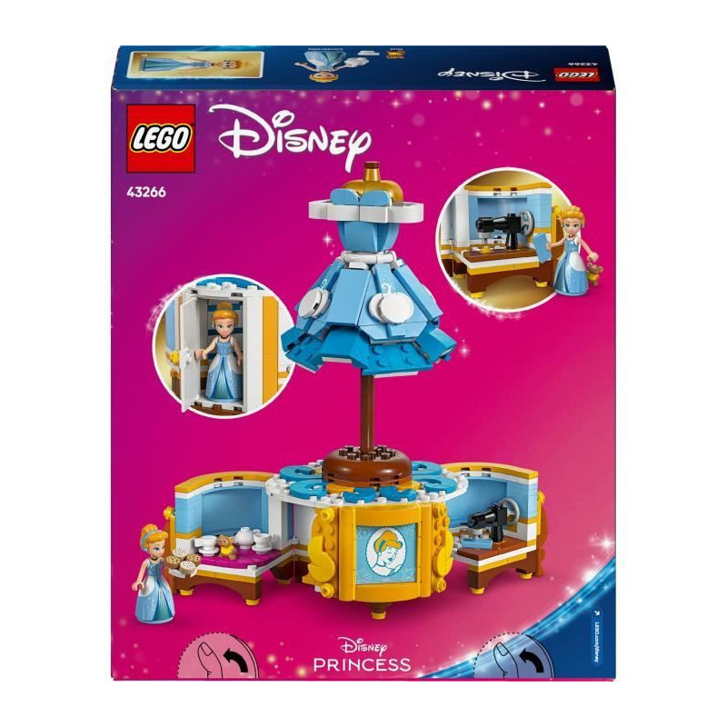 LEGO | Disney Princess 43266 Cinderella's Dress - Building Set for Gir