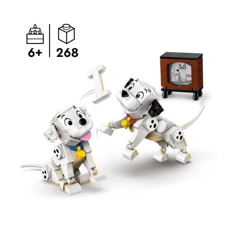 LEGO | Disney 43271 Lucky and Penny, the Pups from 101 Dalmatians - Ga
