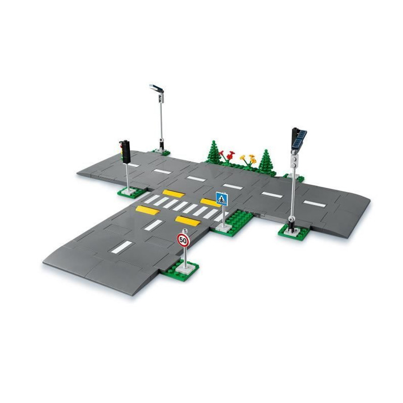 LEGO City 60304 Intersection to assemble, City construction game with