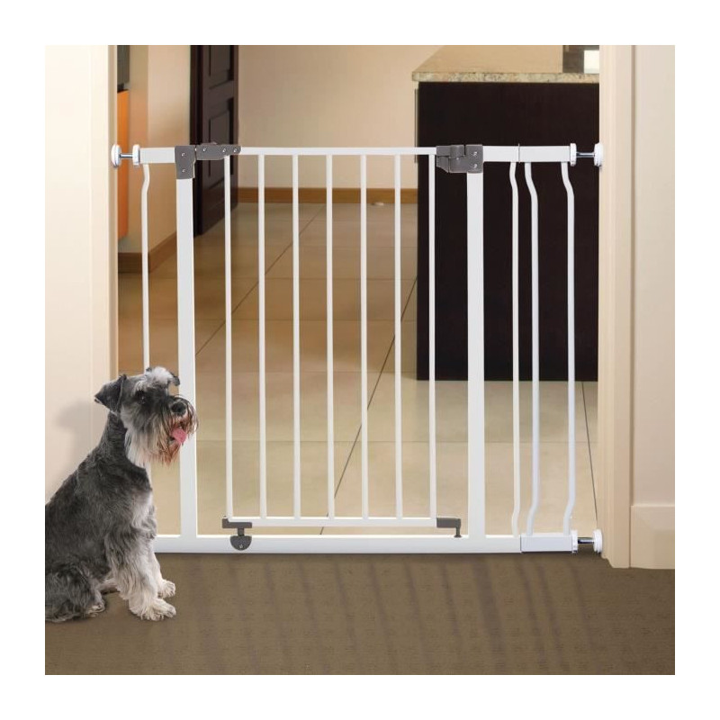 Safety barrier and 18 cm extension - DREAMBABY - LIBERTY - 1 barrier +