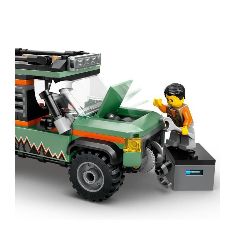 LEGO City 60447 4x4 Off-Road Truck - Building Toy for Boys Ages 6 and