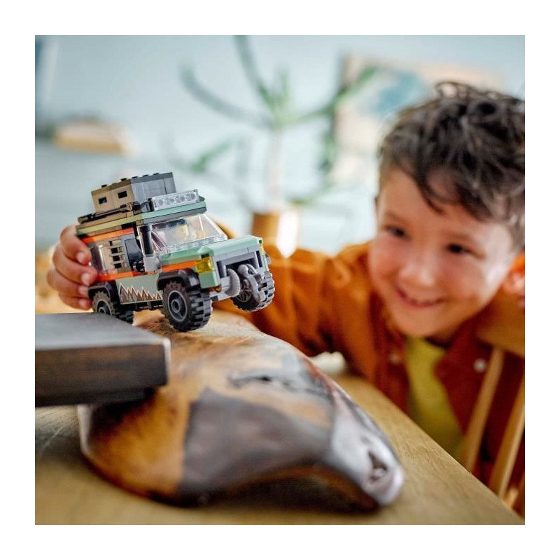 LEGO City 60447 4x4 Off-Road Truck - Building Toy for Boys Ages 6 and