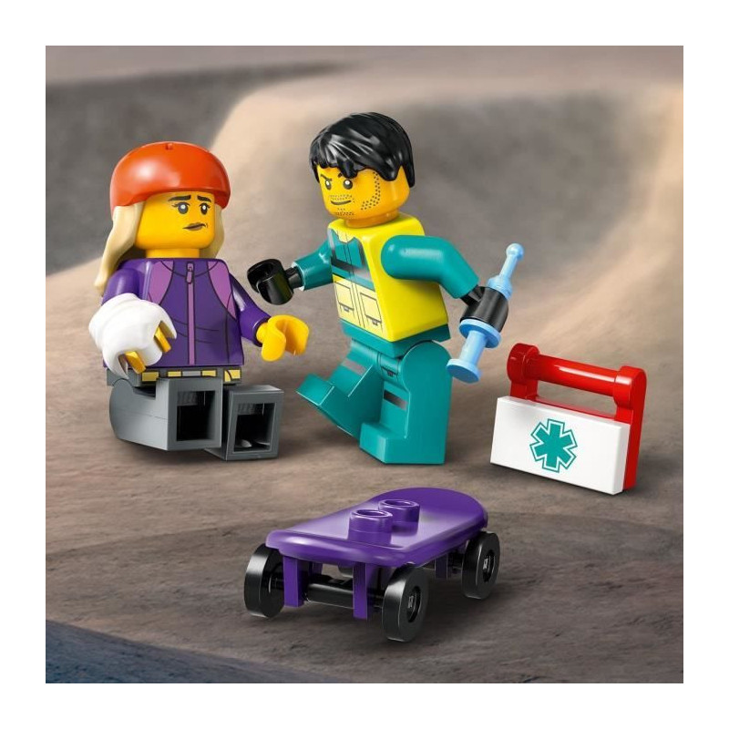 LEGO City 60451 Rescue Ambulance - Building Toy for Boys Aged 5