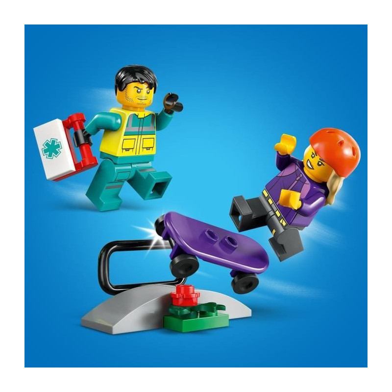 LEGO City 60451 Rescue Ambulance - Building Toy for Boys Aged 5