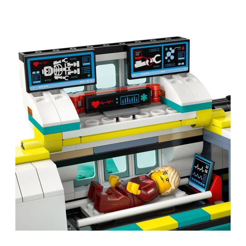 LEGO City 60465 Air Rescue Ambulance - Building Set for Boys Ages 6 an