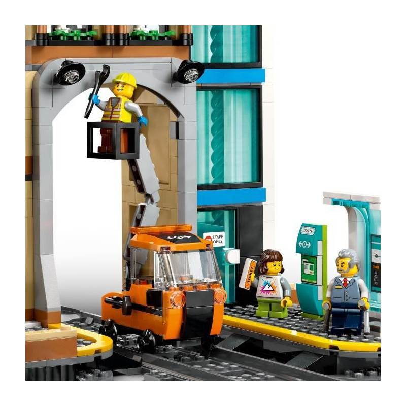 LEGO City 60469 Central Station - Building Set for Boys or Girls Ages