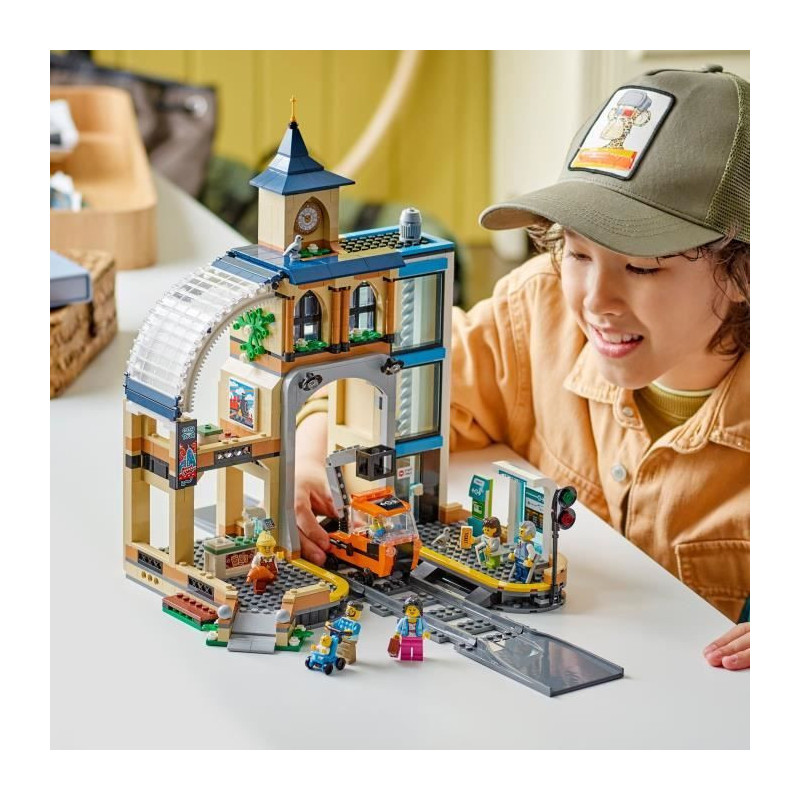 LEGO City 60469 Central Station - Building Set for Boys or Girls Ages