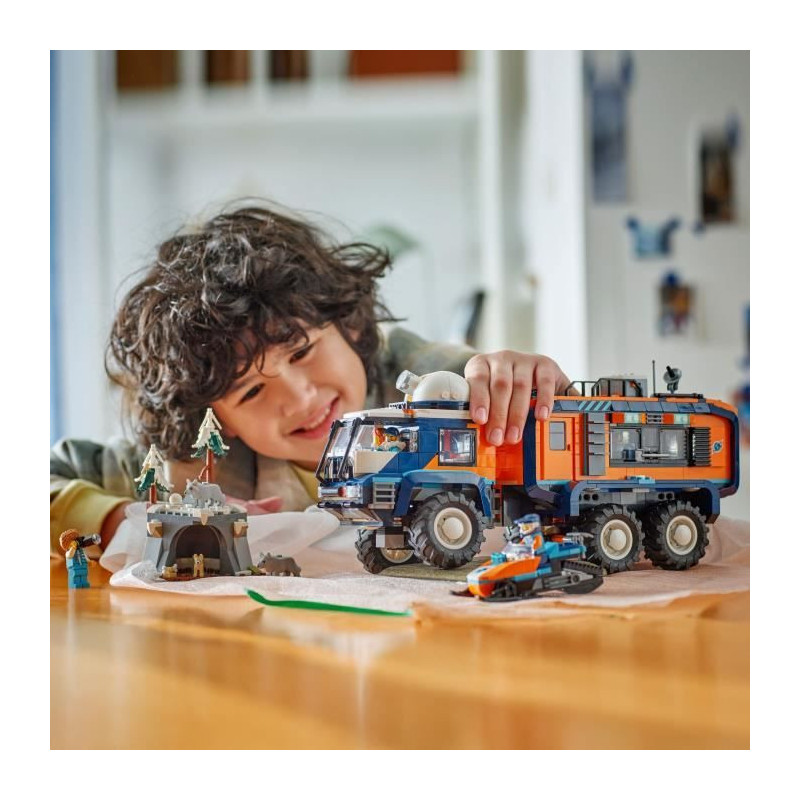 LEGO City 60471 Arctic Explorers Science Truck - Game for 8 Year Olds