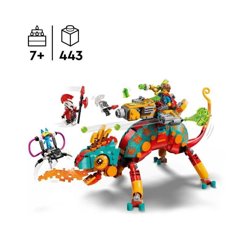 LEGO Dreamzzz 71492 Mateo's Fire-Breathing Chameleon - Game for Boys A