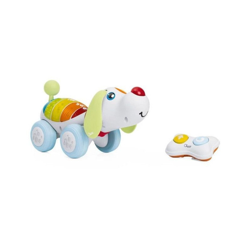 Pull-along toy - Chicco - Dog Ré Mi - White - 18 months - Indoor