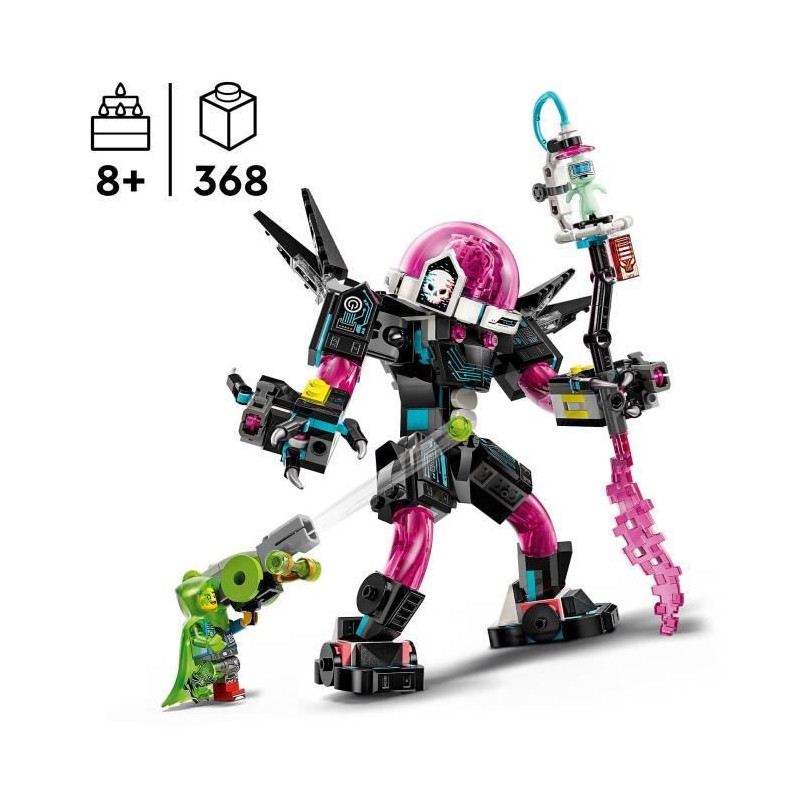 LEGO Dreamzzz 71495 Mateo vs. the Cyber Brain Robot - Building Set for