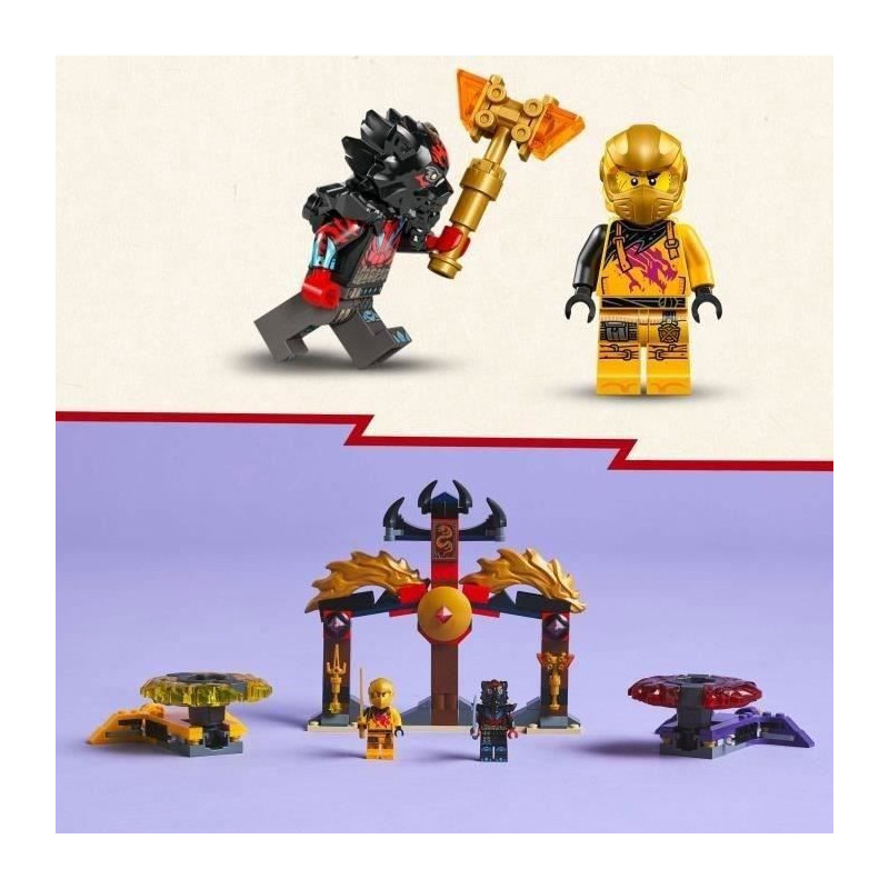 LEGO NINJAGO 71826 Spinjitzu Dragon Battle Pack - Building Toy for Age