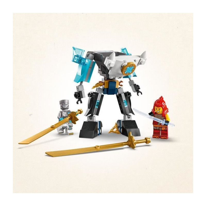 LEGO NINJAGO 71827 Zane's Super Mech Armor - Ninja Role Play for Boys