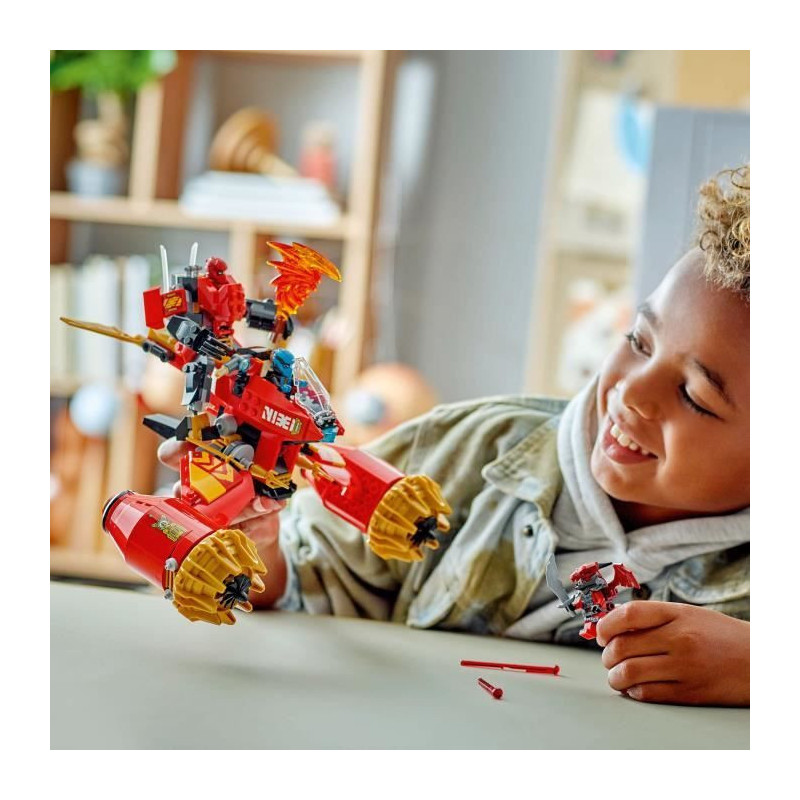 LEGO NINJAGO 71830 Kai Mech Storm Bike - Building Toy for Boys