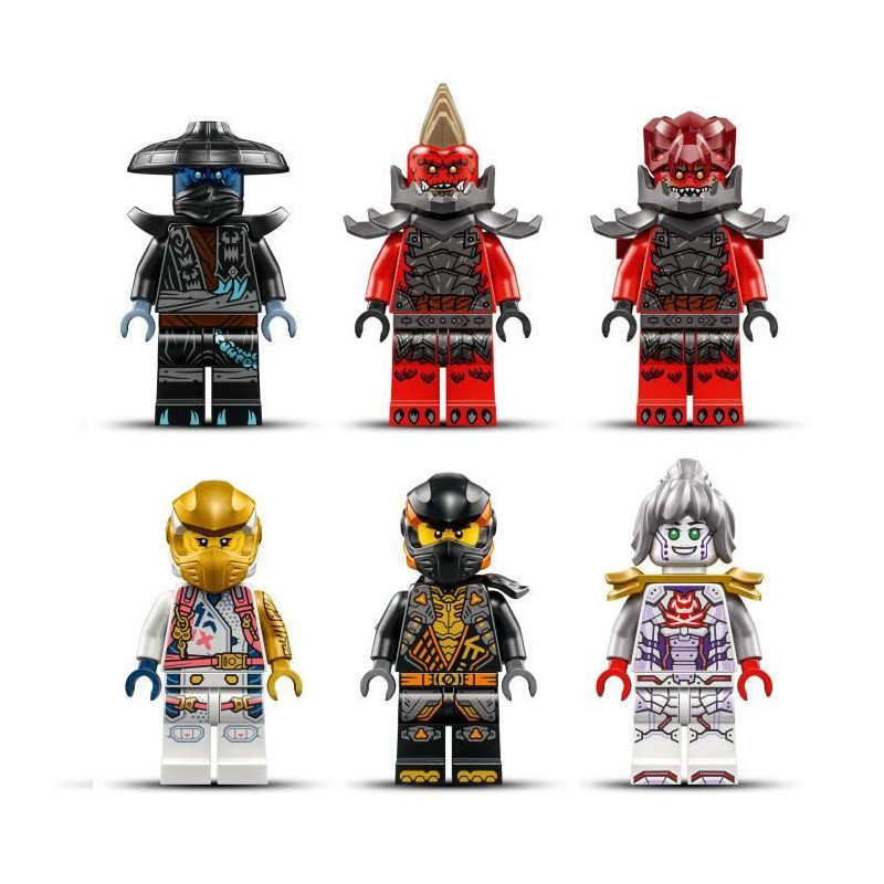 LEGO NINJAGO 71834 Zane's Ultra Combo Mech - 4-in-1 Building Toy for A
