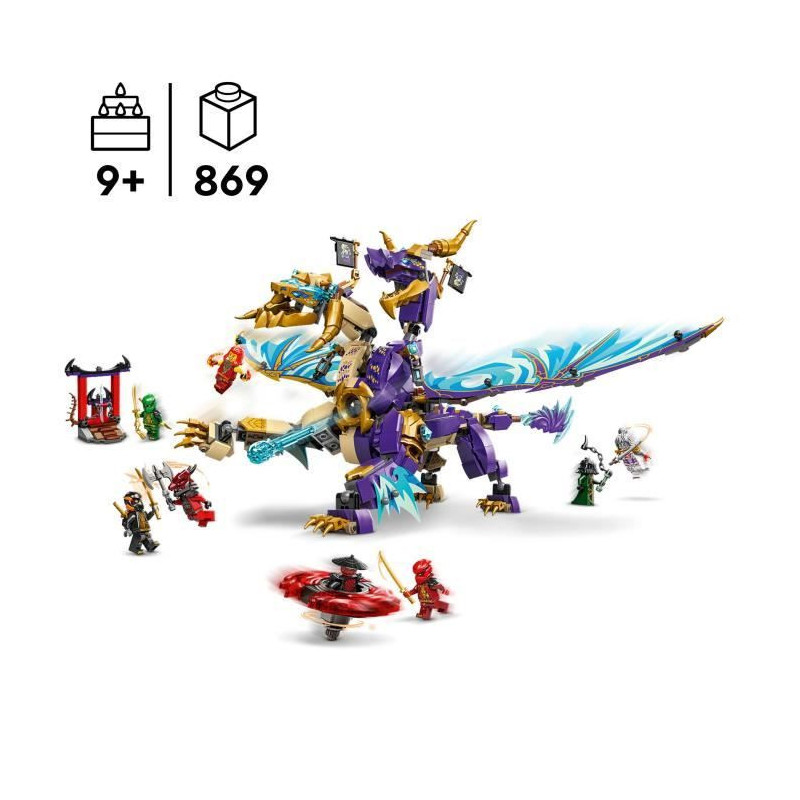LEGO NINJAGO 71836 Arc: The Dragon of Concentration, Game for boys or