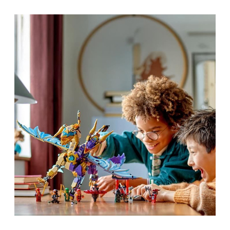 LEGO NINJAGO 71836 Arc: The Dragon of Concentration, Game for boys or
