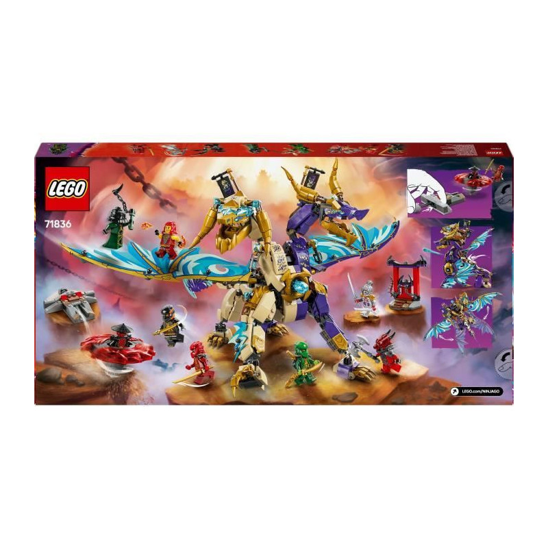 LEGO NINJAGO 71836 Arc: The Dragon of Concentration, Game for boys or