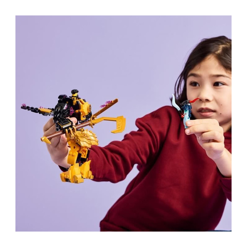 LEGO NINJAGO 71839 Arin's Spinjitzu Mech - Building Set for Boys Ages